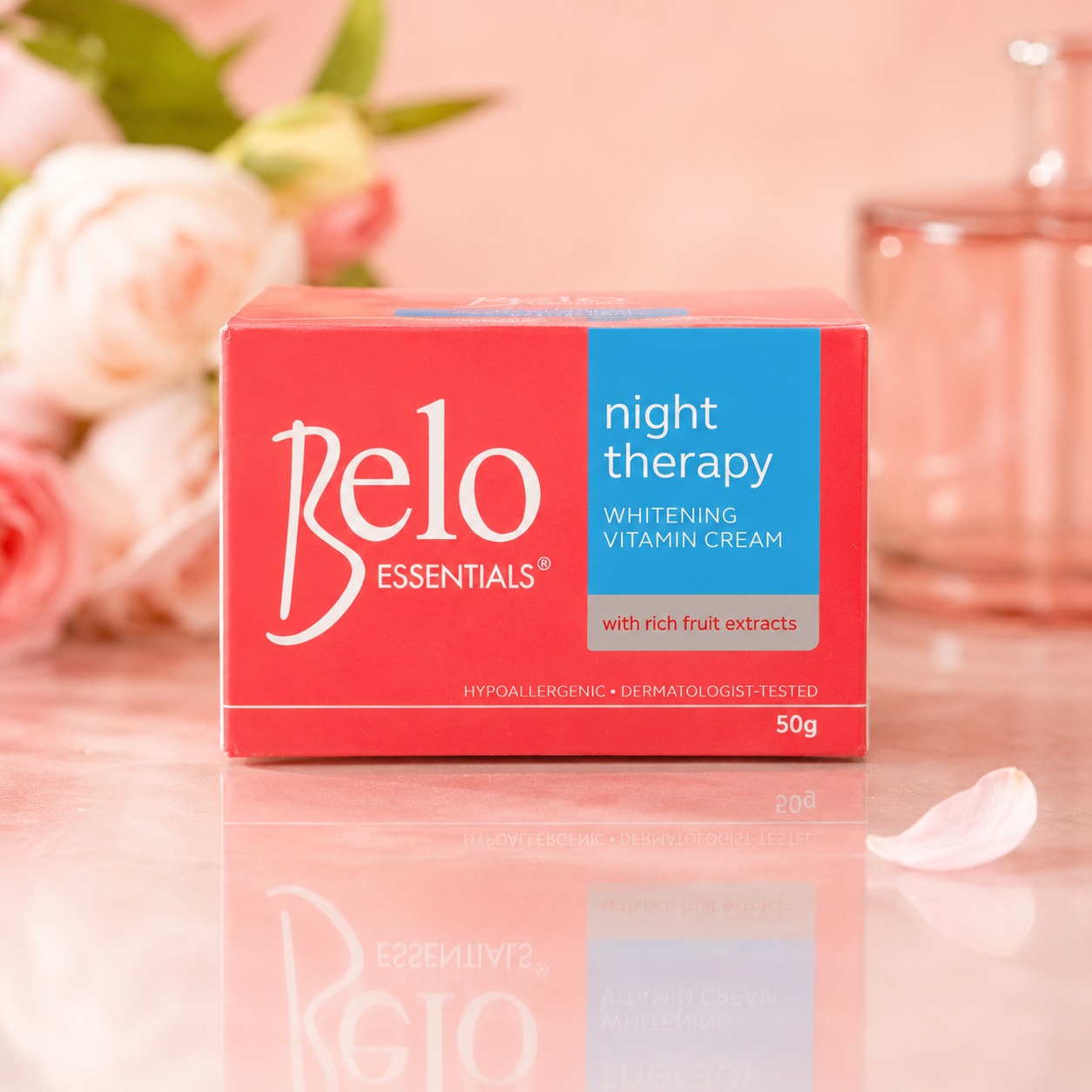 Belo Essentials Night Therapy Whitening Cream 50g